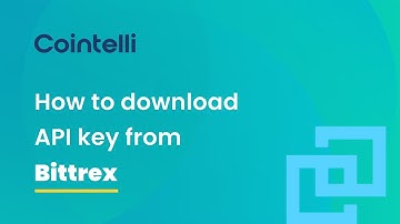 Bittrex Tax Reporting: How to Get Bittrex API Keys