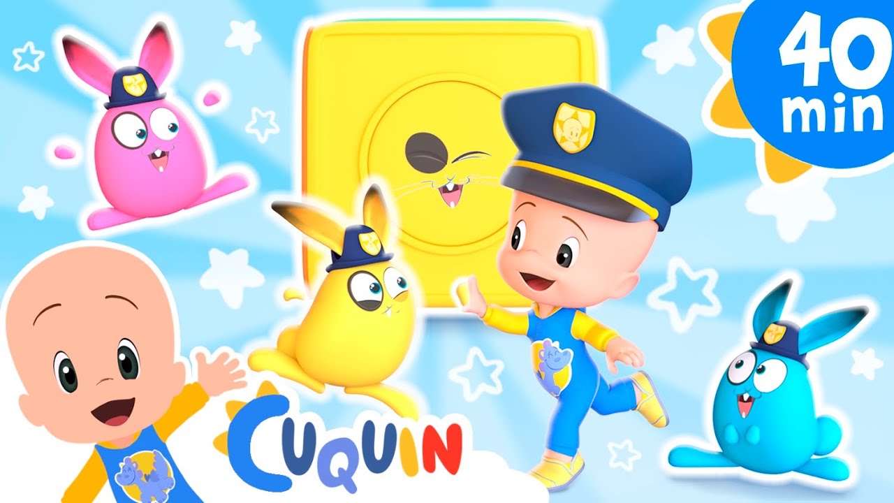 Loca academia de conejos policía | Un Mundo Gigante . Cleo y Cuquín en Español.