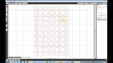 Lattice heart frame in Silhouette studio
