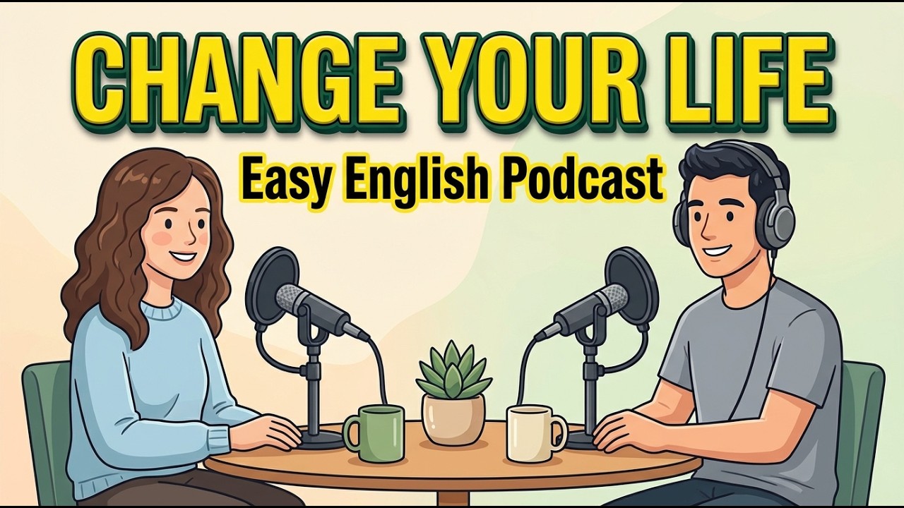 How To Change Your Life | Easy English Podcast for Daily Conversations | Speak Fluently Fast