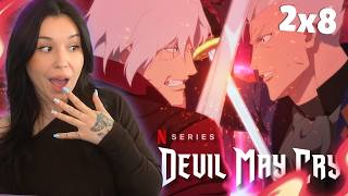 WTF VERGIL 😳 DEVIL MAY CRY | SEASON 2 EPISODE 8 *FINALE REACTION*