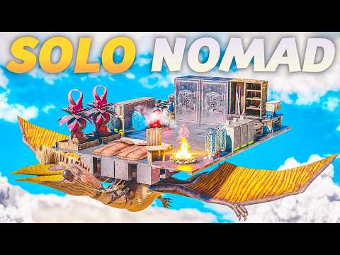 Surviving Solo On A Sky Base On My Nomadic Ark Adventure!