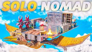 Surviving SOLO On A Sky Base On My Nomadic ARK Adventure!
