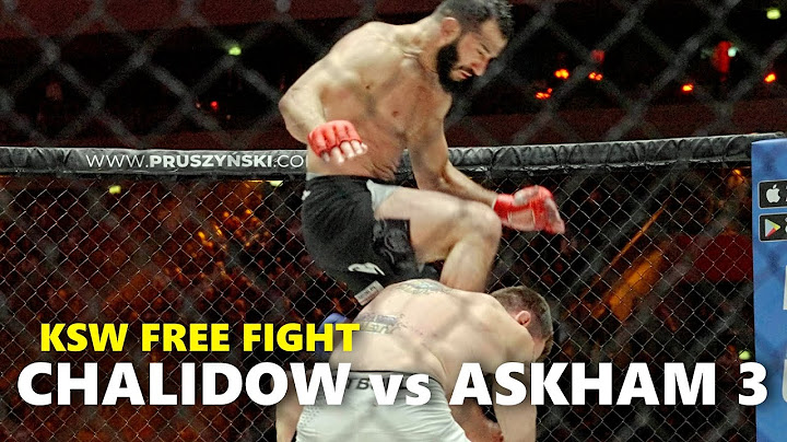 Mamed Chalidow vs. Scott Askham 3 - Darmowa walka przed XTB KSW 100 | KSW Free Fight