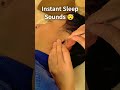 Instant Sleep Sounds 😴 Deep Ear Cleaning ASMR #Shorts
