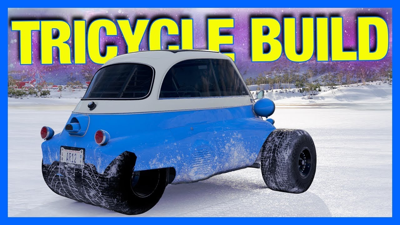 Forza Horizon 3 : 1 MILLION HORSEPOWER TRICYCLE!!