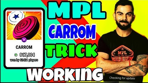 MPL CARROM H@cked TRICK II 🔴 LIVE PROOF II WIN EVERY BATTLE II