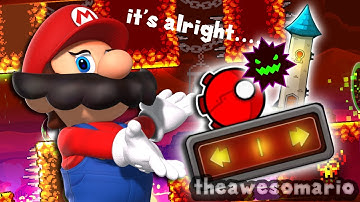 Mario Plays: GEOMETRY DASH 2.2