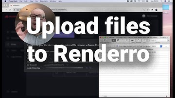 Renderro - Uploading to the Renderro Drives