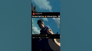 The Best Fight Ever🔥 In Boruto Series...💀 #boruto #shorts #anime