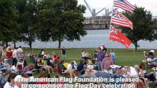 The Flag Day 2011, American Flag Foundation - NPS - USCIS, Fort McHenry, Baltimore, MD, US - Part 1