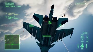 Ace Combat 7 Multiplayer Battle Royal #186 (Unlimited) - EML Is A Cheap SP.W