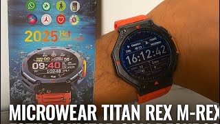 Microwear An Rex M-Rex 4 Estilo Militar Com Recursos De Saúde E Esportes