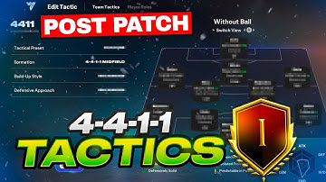 BEST 4411 CUSTOM TACTICS ON FC 26 *POST PATCH*