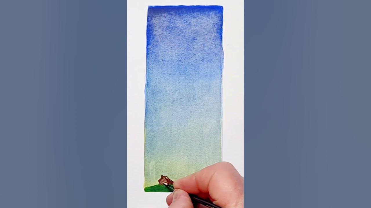 WONDERFUL Watercolour Easel for Travel #watercolorpainting #easel