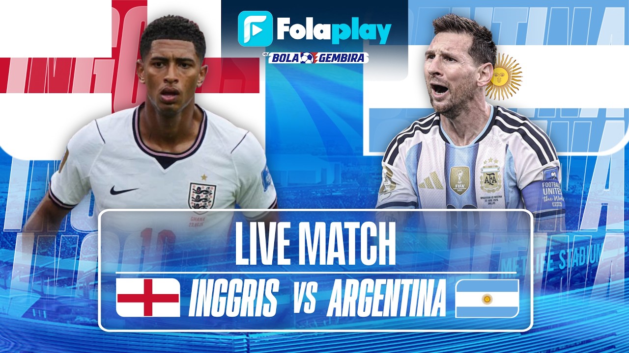 LIVE MATCH - FIRST 10 MINUTES | Inggris vs Argentina | World Cup 2026 | COMMENTARY REACTION