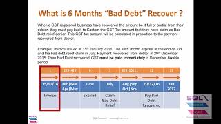 GST 15- Bad Debt