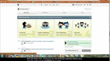 Hướng dẫn sử dụng cơ bản GitHub