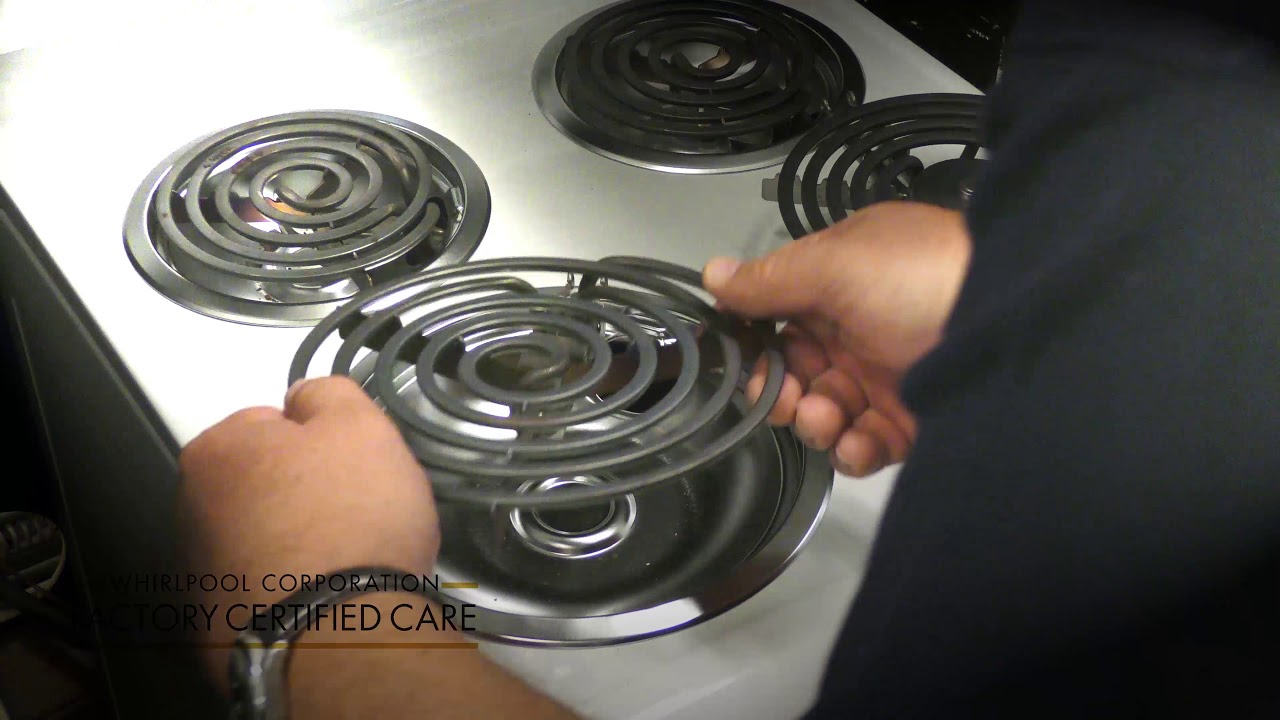 Replacing Electric Burner YouTube