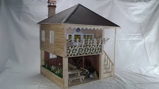 Maket El Yapımı Köy Evi - model handmade put the house