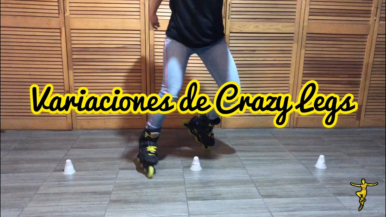 Variaciones de crazy legs - mejora tus trucos de slalom! - YouTube