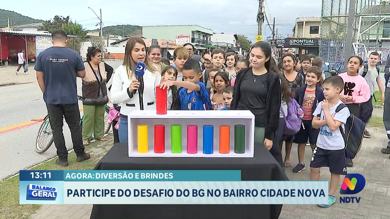 Moradores participam do Desafio do BG e concorrem a brindes