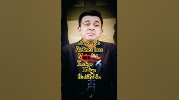 Isliye Indigo airlines profitable thi 😳😤-Shubhank Mishra | The Lallantop #shorts #podcast #indigo