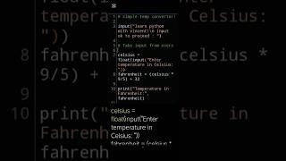 Full 30 DAYS OF PYTHON — DAY 19 | Temperature converter Update