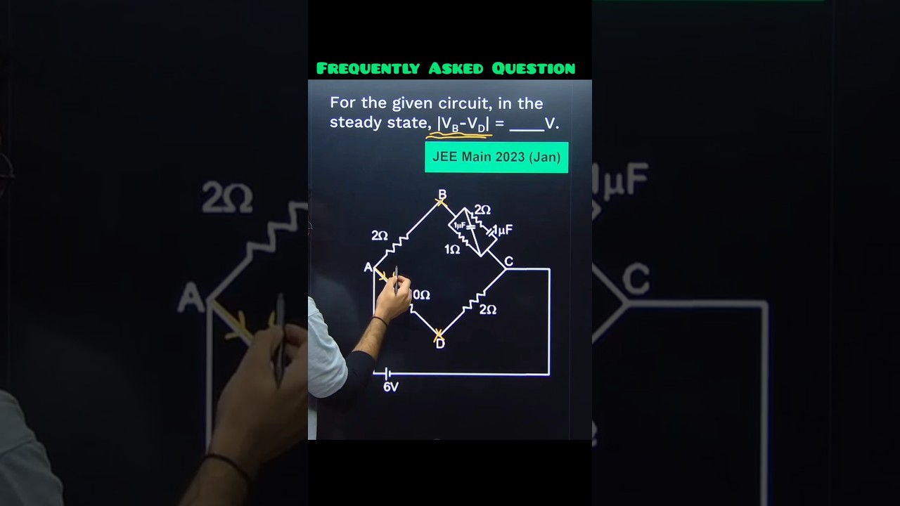 Current Electricity 🔥 Repeated JEE Main PYQ