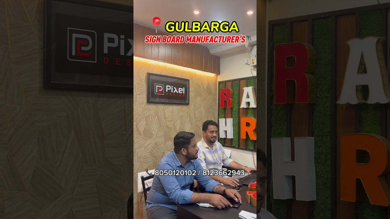 Looking for top-quality LED Sign Boards that truly stand out?Pixel Design Gulbarga