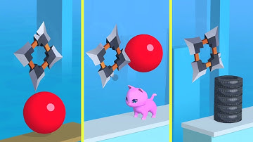 Dont Slice The Cats - Very Satisfying and Relaxing ASMR Slicing Video Game