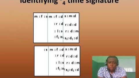 SolFa Interpretation Tutorial Module 5 Part 1 Interpreting 34 time signature
