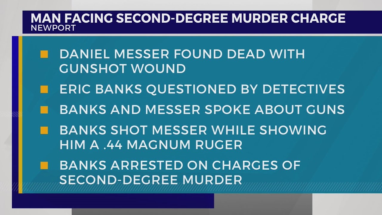 Man facing second-degree murder charge in Newport - YouTube