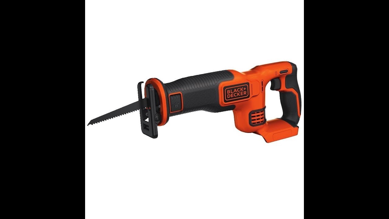 Review BLACK+DECKER BDCR20B 20V MAX Lithium Reciprocating Saw YouTube