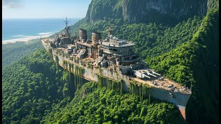 A Man Building Luxury Hotel Inside Abandoned Yamato Ship 1937 Amazing Renovation Asmr Restored