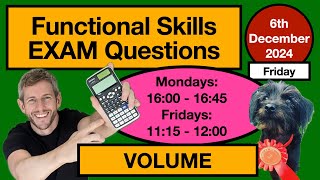 VOLUME: Functional Skills Level 2 Live Lesson