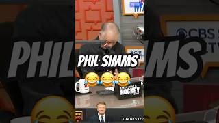 Is Phil Simms the fox whisperer? 🦊 😂 #shorts