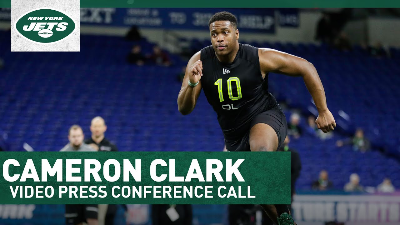 Video Press Conference Call Cameron Clark (5/18) New York Jets NFL