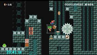 Super Mario Maker - Euro Blind Race #74: Dark Soles
