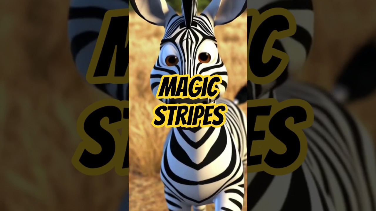 Zebra Stripes 🦓  Black or White Fun Animal Facts for Kids!