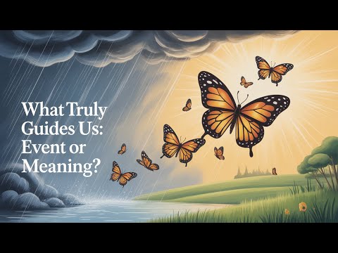 What Truly Guides Us Event Or Meaning 