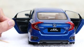 Unboxing of Honda Civic 2017 1:18 Scale Diecast Model Car