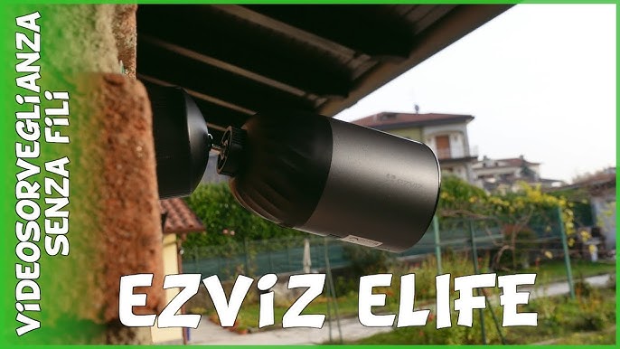 Telecamera a batteria con pannello solare EZVIZ CB3: sicurezza senza fili!  - RECENSIONE 