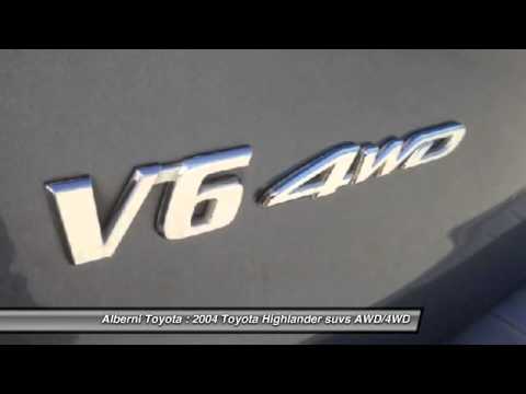 2004 Toyota Highlander Port Alberni Bc D15204a Youtube