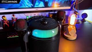 AWEI Y388 PORTABLE BLUETOOTH SPEAKER FOR KARAOKE WITH 2 MICROPHONE