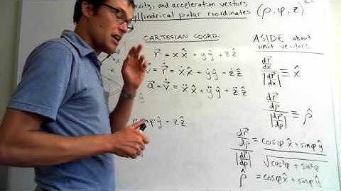 Cyllindrical polar coordinates