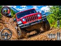 Extreme Jeep Offroad Adventure | Impossible Mountain Mud Trail | 4x4 Jeep Driving Simulator Gameplay