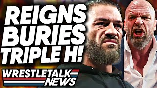 Roman Reigns Leaving Wwe Buries Triple H Wwe Censor Talent  Wrestletalk