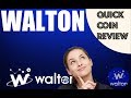 Coin Review: Walton มีมูลค่าการลงทุนหรือไม่? Hdg Coinmarketcap