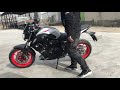 Yamaha MT 07 Akrapovic Exhaust sound 2020